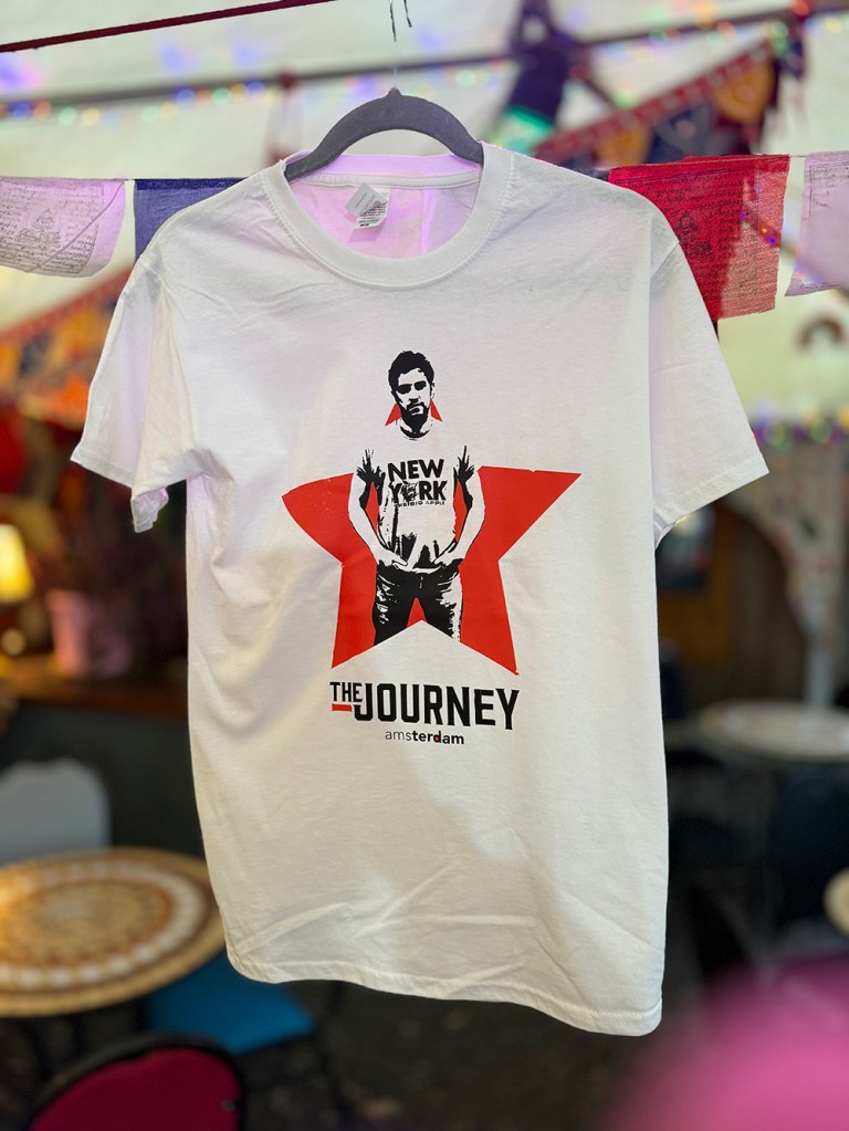 The Journey 2025 tour T-shirt front