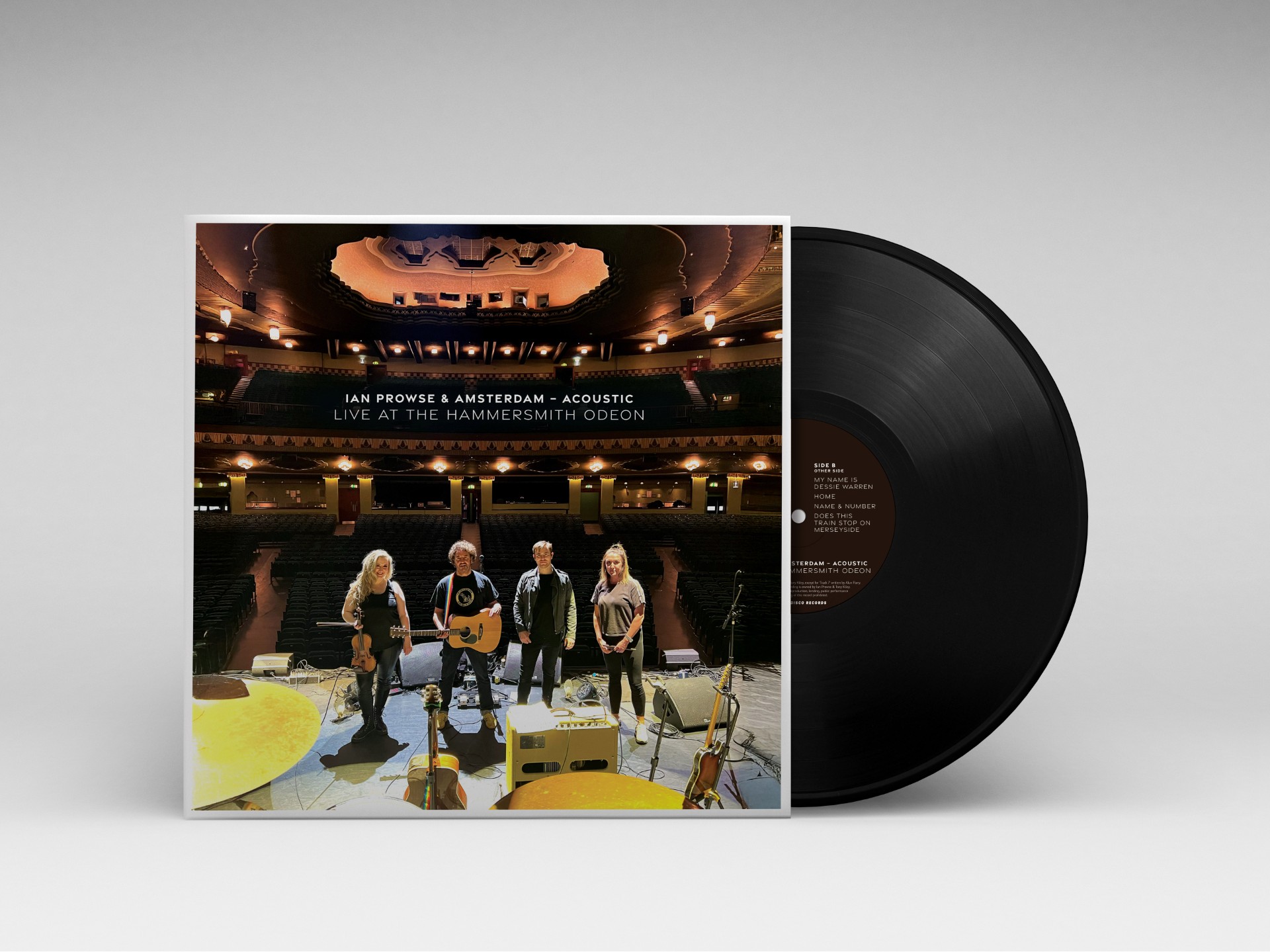 Ian Prowse and Amsterdam - Acoustic Live at Hammersmith Odeon vinyl